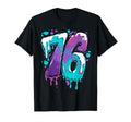 Baseball 76 Number T-Shirt - Graphic Print for Adults - T-Shirt, Sweatshirt, Hoodie