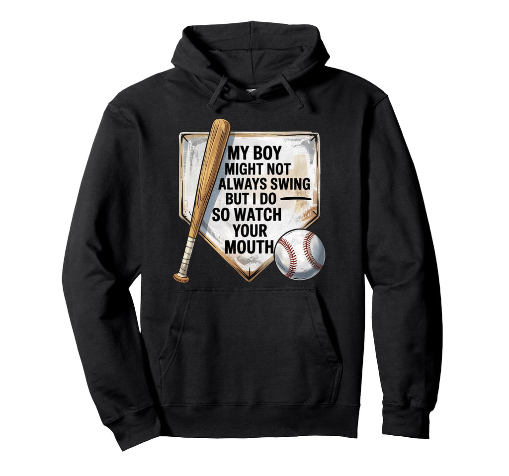 My Might Not Always Swing But I Do Mom Hoodie - Novelty Apparel Men Women - T-Shirt, Sweatshirt, Hoodie