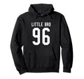 Number 96 Little Bro Biggest Fan Hoodie - Novelty Apparel Men Women - T-Shirt, Sweatshirt, Hoodie