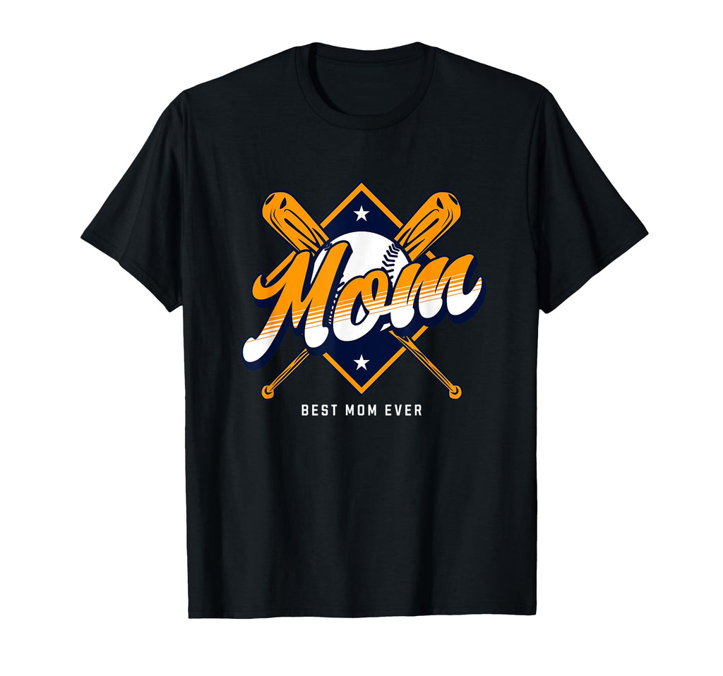 Baseball Mom Mother Mama Baseball T-Shirt - Graphic Print for Adults - T-Shirt, Sweatshirt, Hoodie