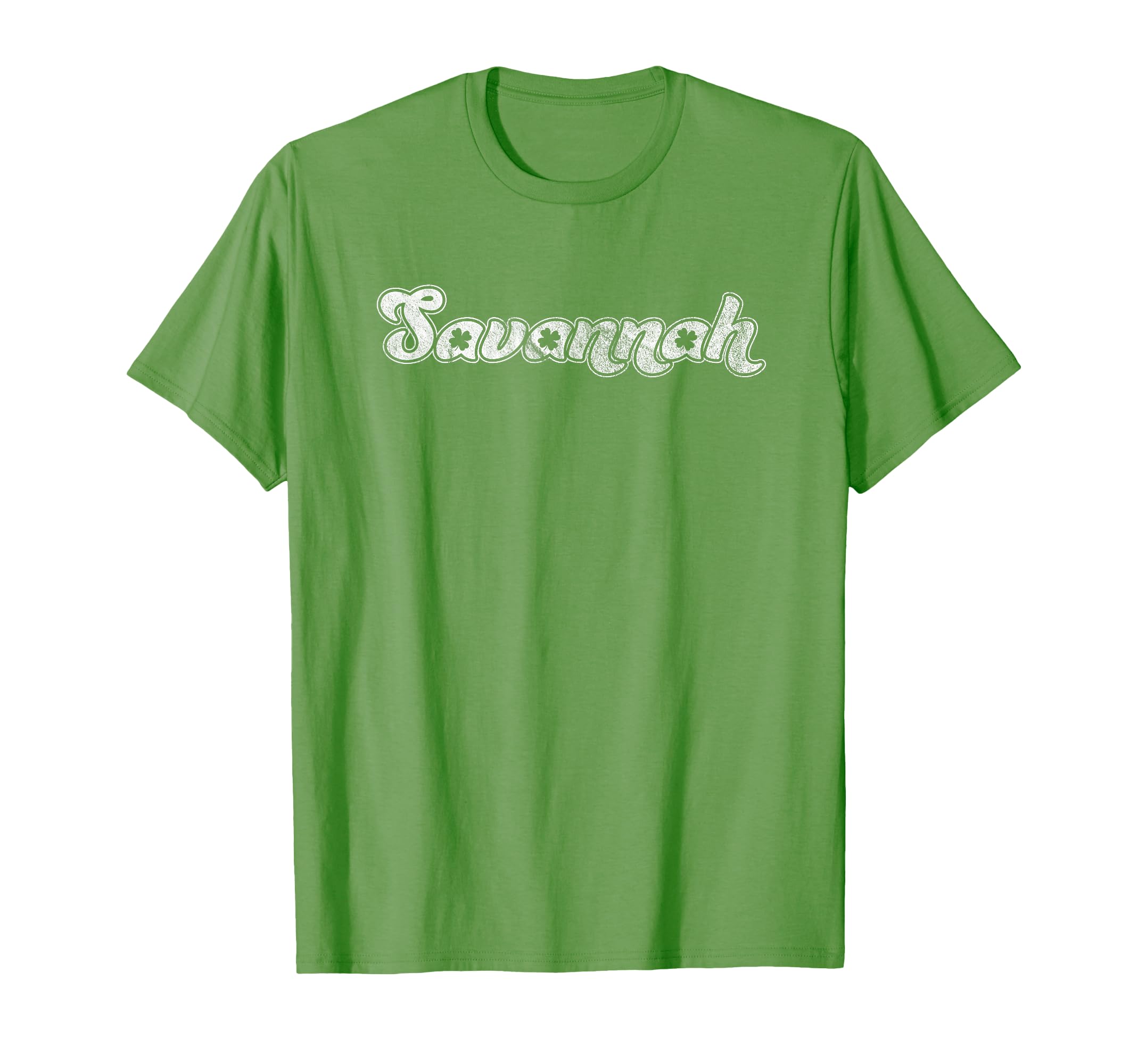 St Patricks Day Savannah Distressed T-Shirt - Casual Everyday Wear Unisex - T-Shirt, Sweatshirt, Hoodie