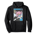 Axolotl Eating Ramen Kanagawa Wave Kawaii Hoodie - Streetwear Style Unisex - T-Shirt, Sweatshirt, Hoodie