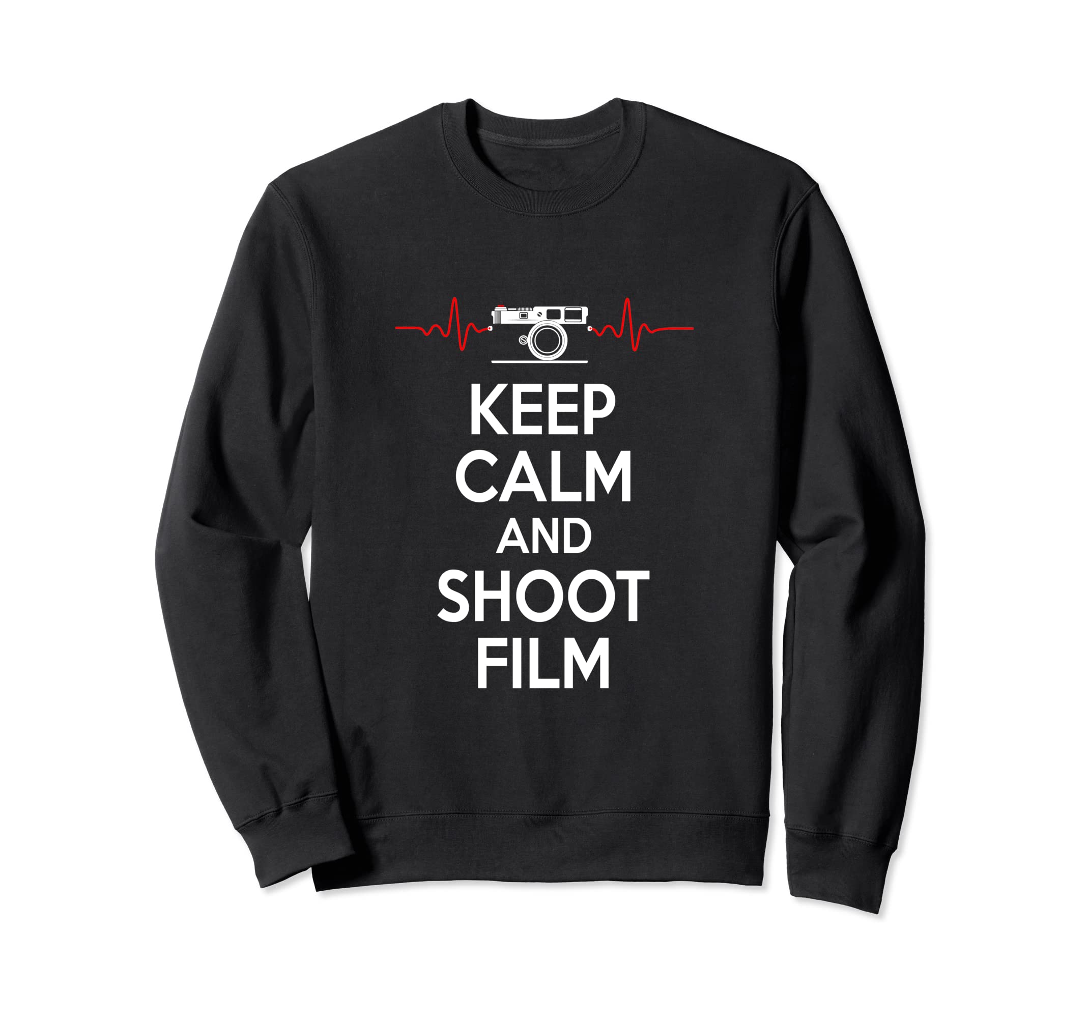 Keep Calm And Shoot Film Sweatshirt - Unique Graphic for Adults - T-Shirt, Sweatshirt, Hoodie