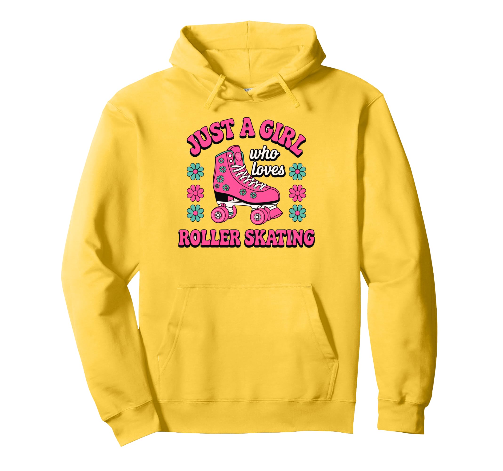 Just Who Loves Roller Skating Roller Skate Hoodie - Streetwear Style Unisex - T-Shirt, Sweatshirt, Hoodie