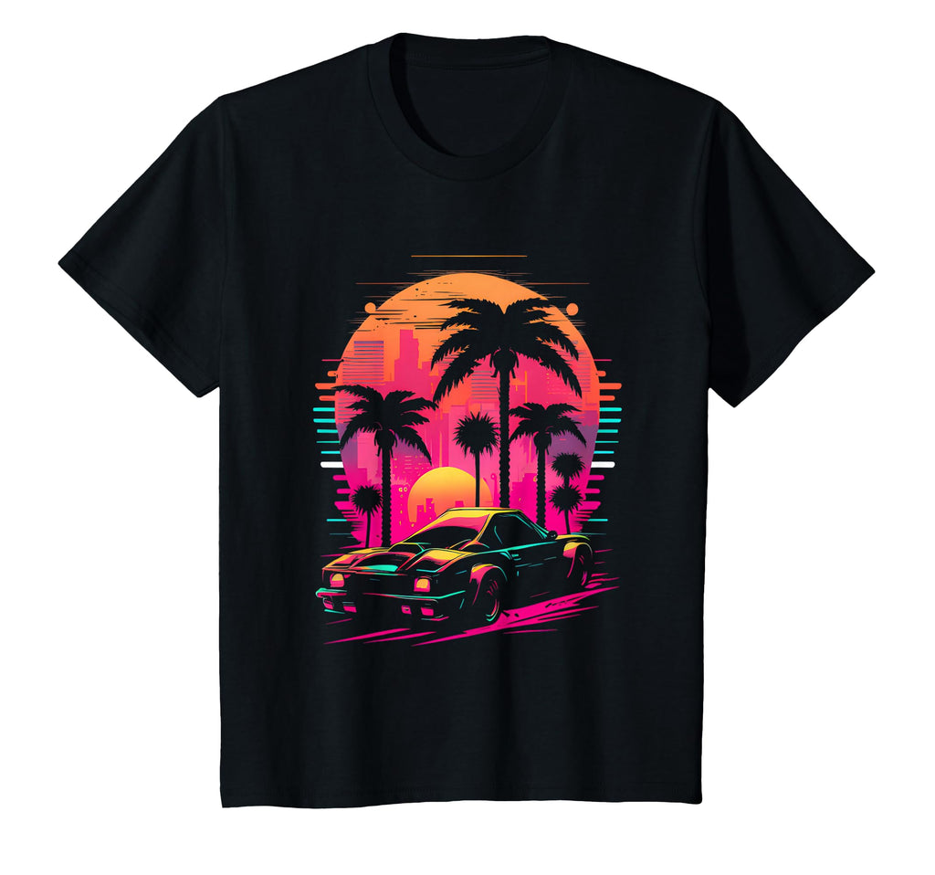 Retrowave Synthwave Aesthetic Sports T-Shirt - Aesthetic Graphic Unisex - T-Shirt, Sweatshirt, Hoodie
