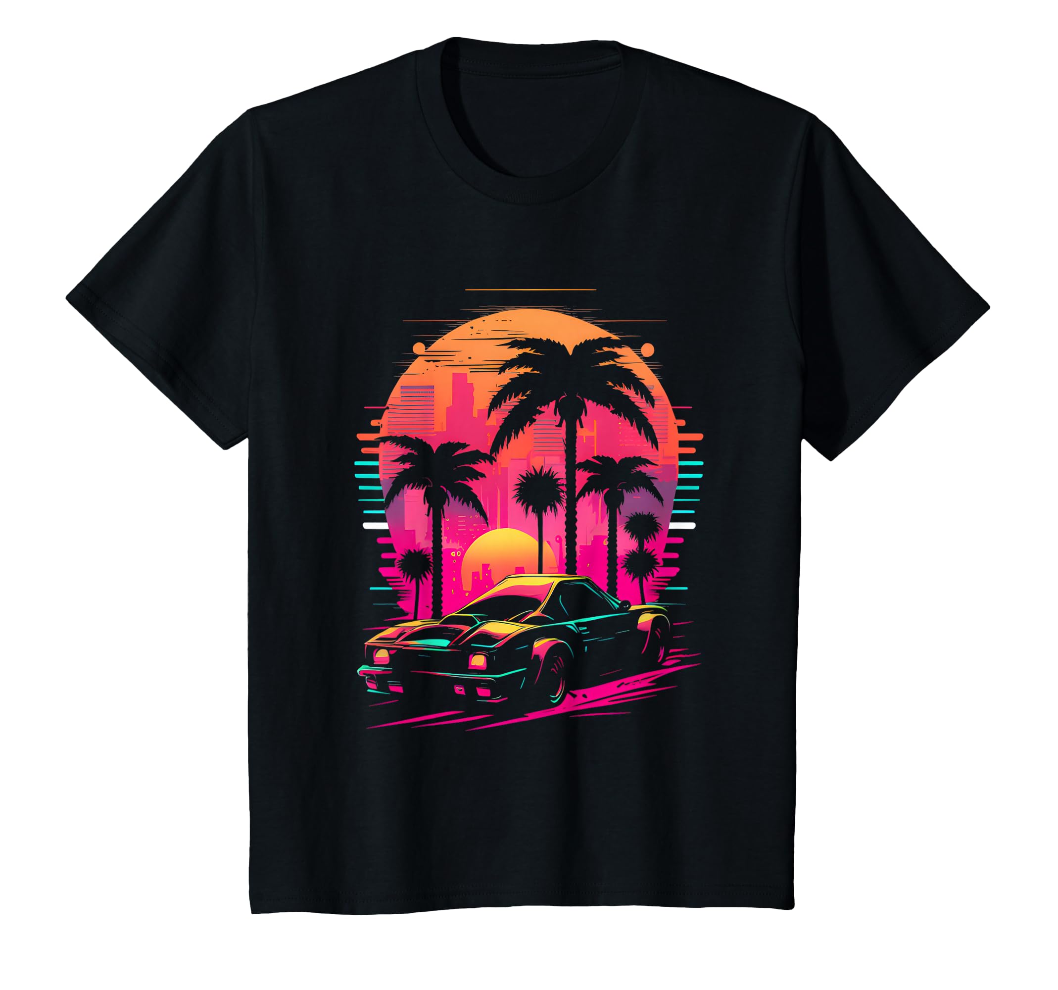 Retrowave Synthwave Aesthetic Sports T-Shirt - Aesthetic Graphic Unisex - T-Shirt, Sweatshirt, Hoodie