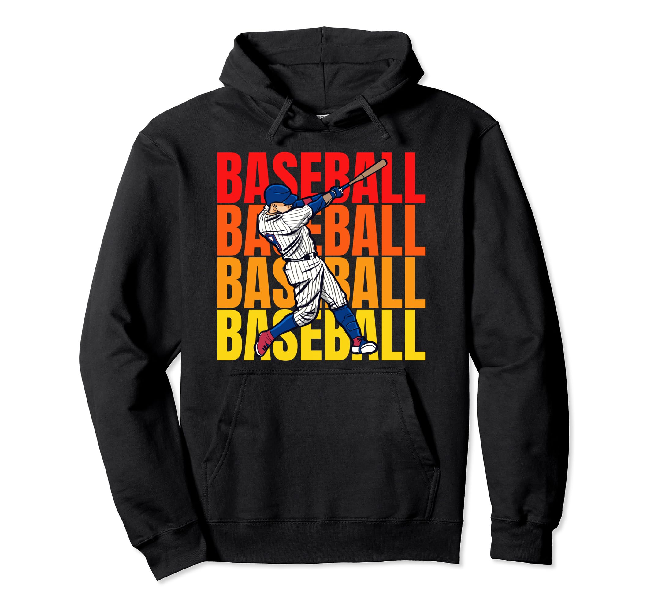 Baseball Catchers Gear Usa Flag Hoodie - Aesthetic Graphic for Adults - T-Shirt, Sweatshirt, Hoodie