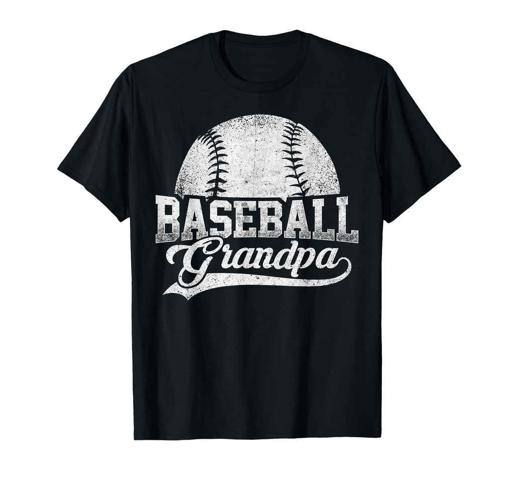 Baseball Lover Grandpa Novelty T-Shirt - Minimalist Print Unisex - T-Shirt, Sweatshirt, Hoodie