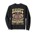 Haight Ashbury 1967 Hippie Boho 1960S Sweatshirt - Unique Graphic Unisex - T-Shirt, Sweatshirt, Hoodie
