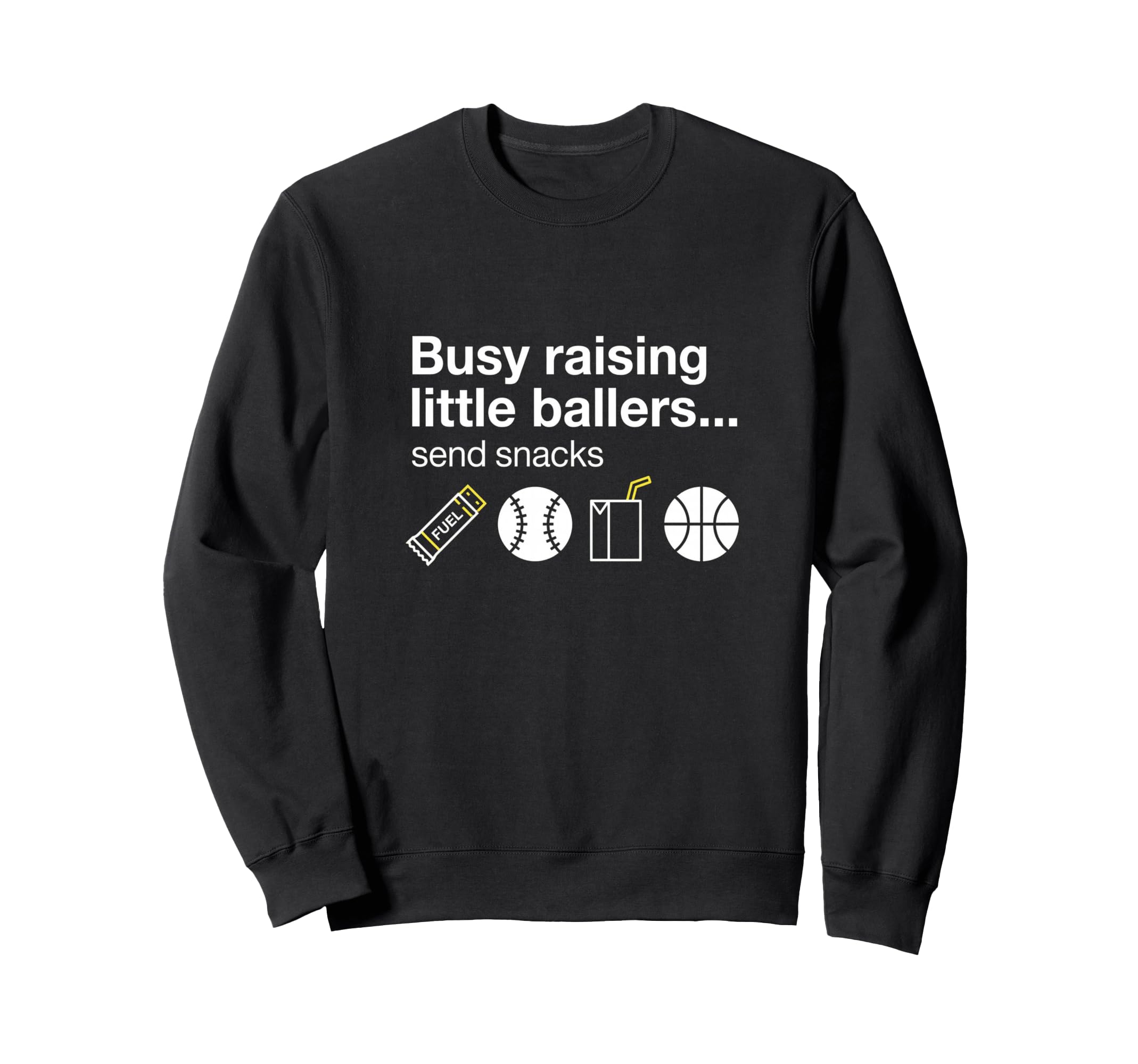 Busy Raising Little Ballers Sweatshirt - Casual Everyday Wear Men Women - T-Shirt, Sweatshirt, Hoodie