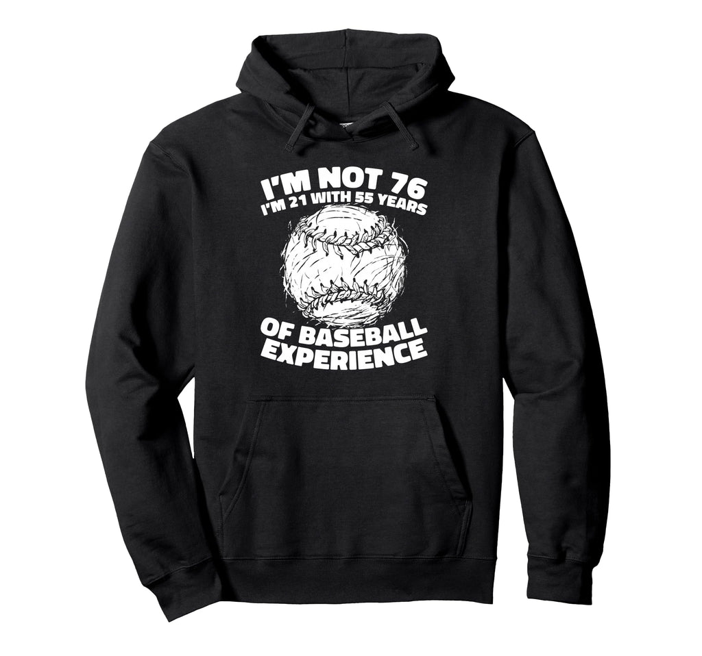 76Th Birthday Sport Team Baseball Hoodie - Aesthetic Graphic for Adults - T-Shirt, Sweatshirt, Hoodie