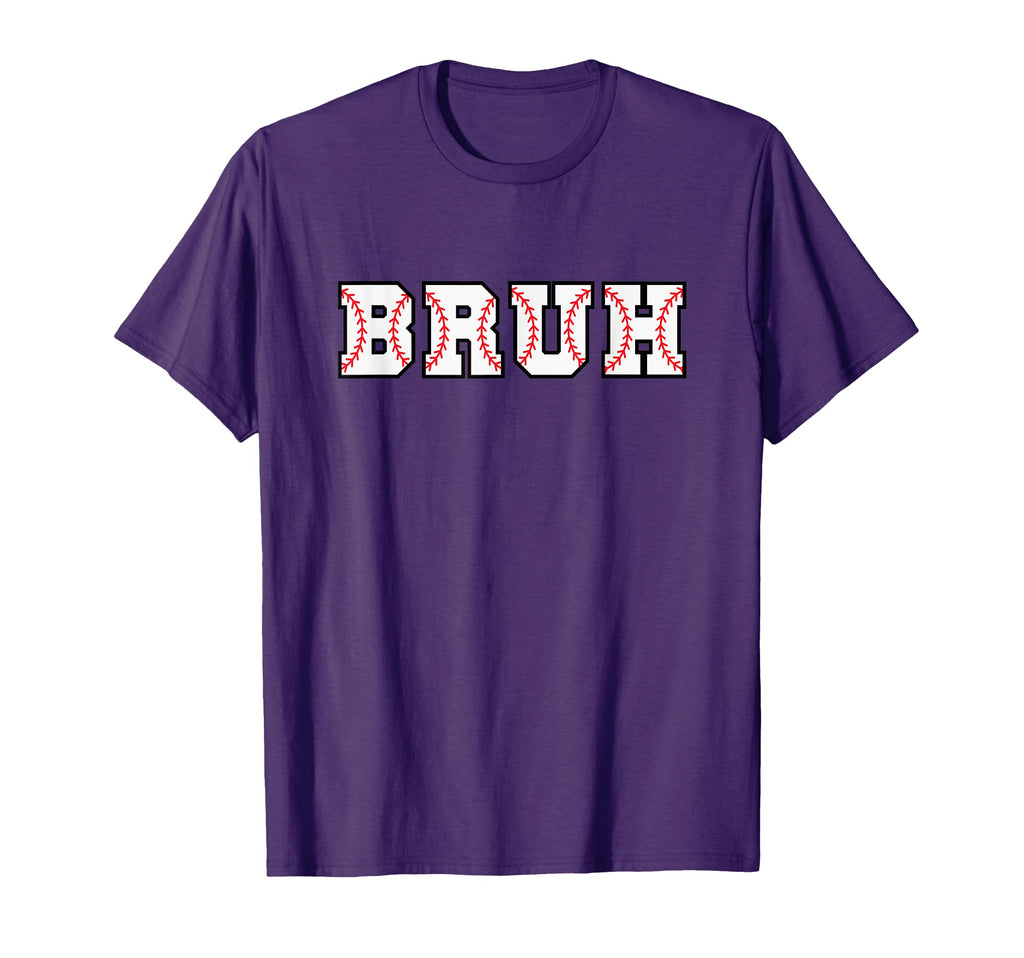 Bruh Meme Funny Baseball Lover Brother T-Shirt - Trendy Graphic for Adults - T-Shirt, Sweatshirt, Hoodie