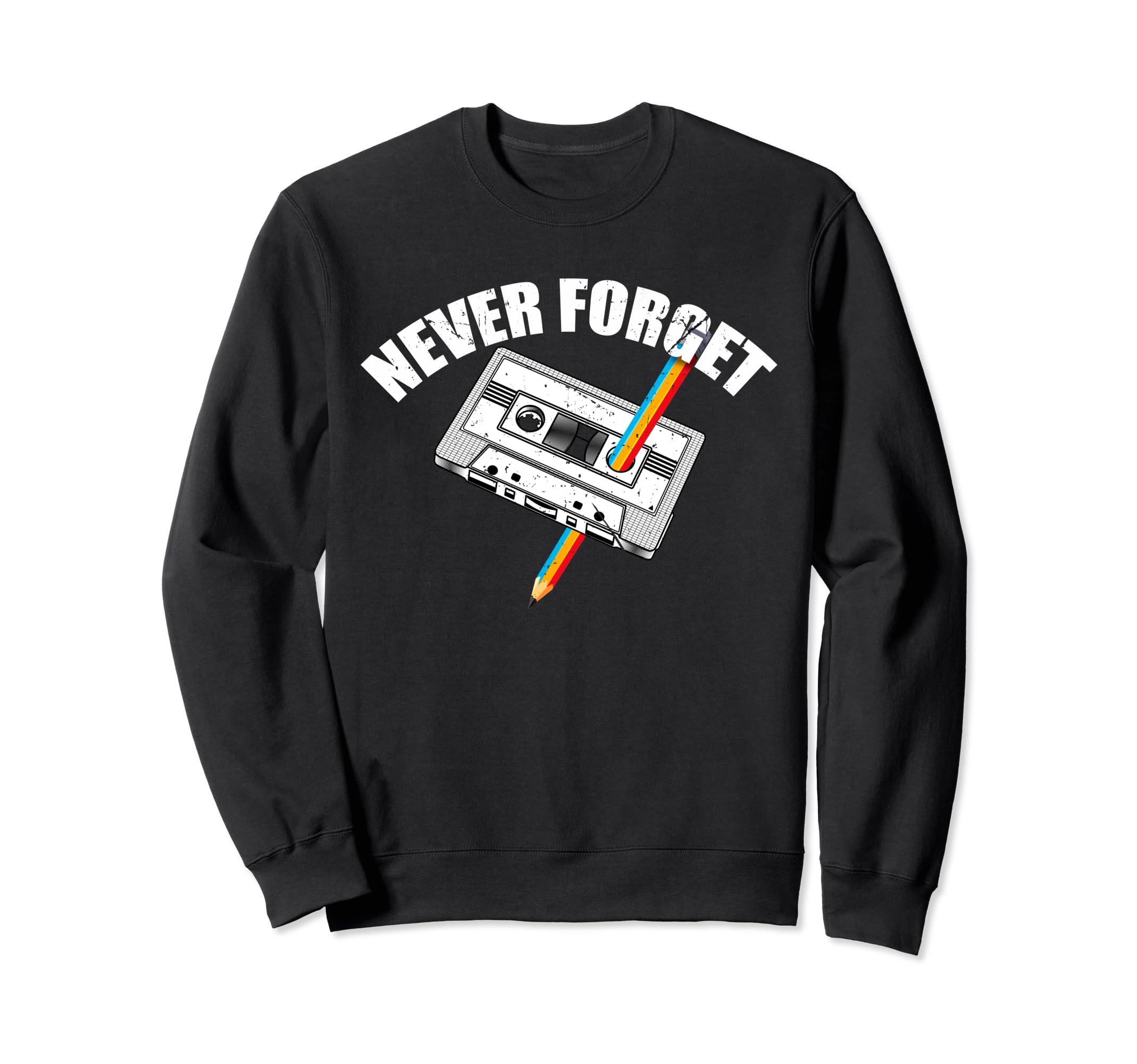 Cassette Tape 80S Old School Sweatshirt - Trendy Graphic Men Women - T-Shirt, Sweatshirt, Hoodie