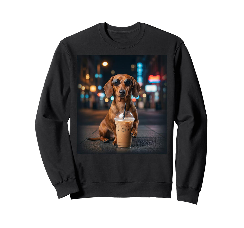Ultrarealistic Dachshund Dog Sweatshirt - Streetwear Style Unisex - T-Shirt, Sweatshirt, Hoodie