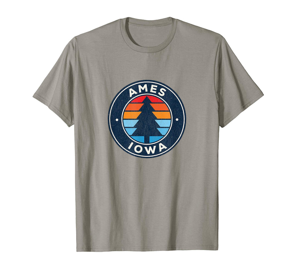 Ames Iowa Ia 70S T-Shirt - Streetwear Style for Adults - T-Shirt, Sweatshirt, Hoodie