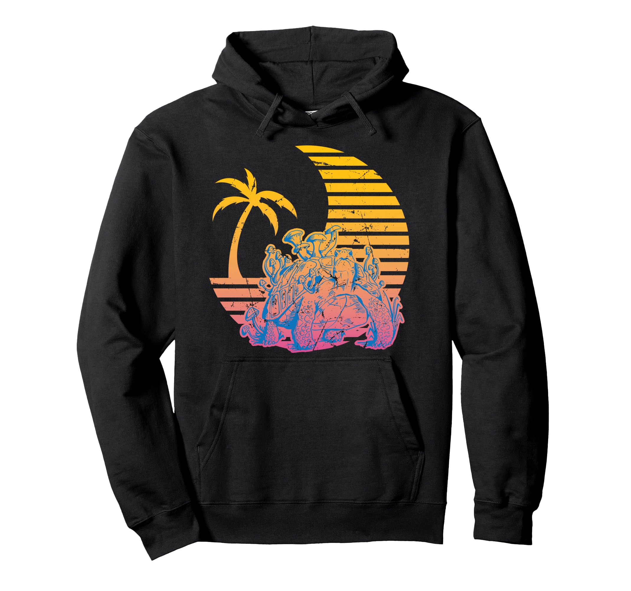 Indie Aesthetic Vaporwave Turtle Pop Hoodie - Aesthetic Graphic Men Women - T-Shirt, Sweatshirt, Hoodie