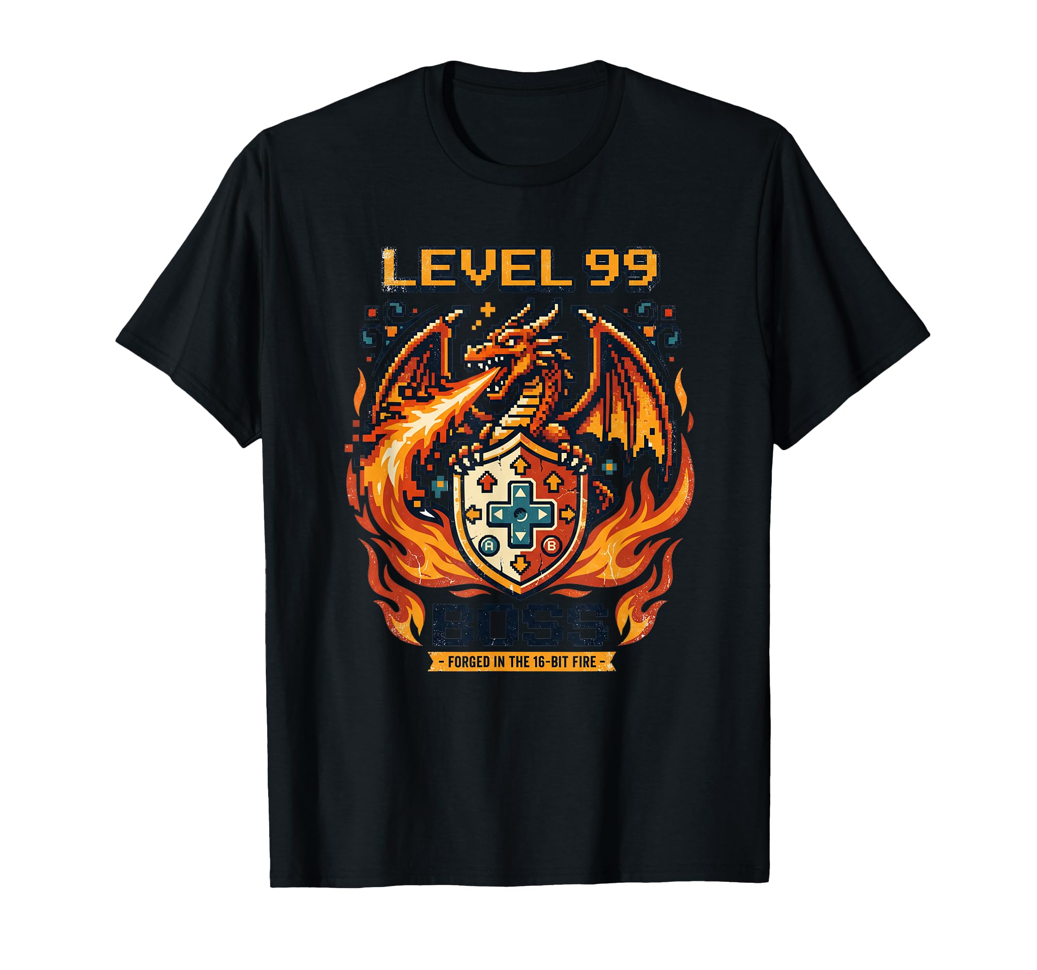 Video Game Gaming Arcade 80S Dragon T-Shirt - Unique Graphic Men Women - T-Shirt, Sweatshirt, Hoodie