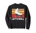 Let S Roll Roller Skating Skater Sweatshirt - Custom Art Print for Adults - T-Shirt, Sweatshirt, Hoodie