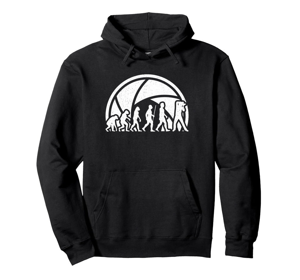 Funny Photographer Evolution Camera Hoodie - Casual Everyday Wear Unisex - T-Shirt, Sweatshirt, Hoodie