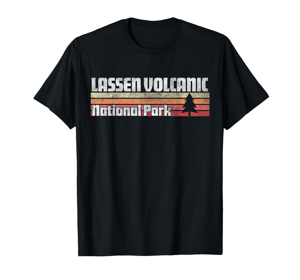 Lassen Volcanic National Park 70S T-Shirt - Aesthetic Graphic for Adults - T-Shirt, Sweatshirt, Hoodie
