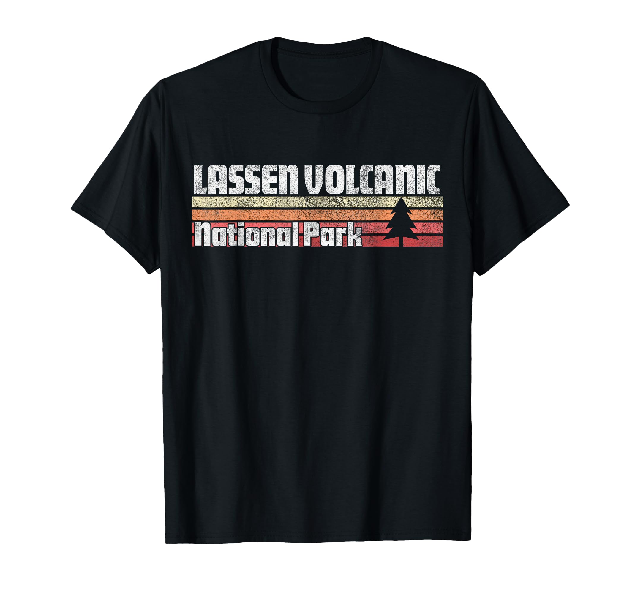 Lassen Volcanic National Park 70S T-Shirt - Aesthetic Graphic for Adults - T-Shirt, Sweatshirt, Hoodie
