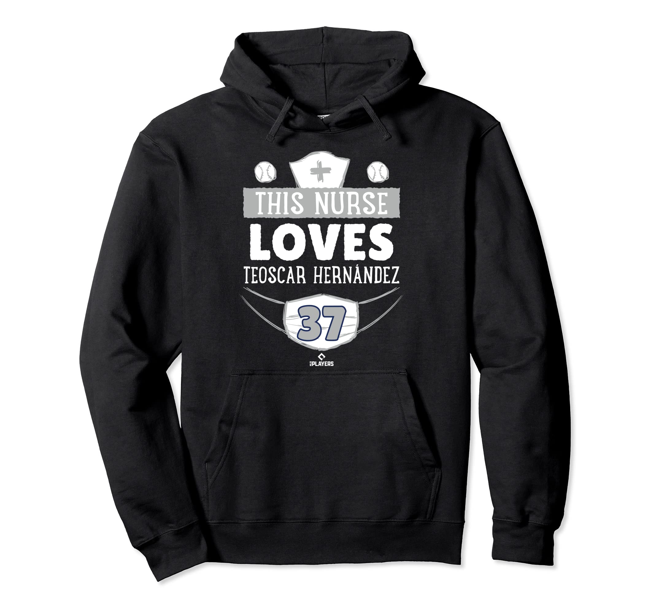 This Nurse Loves Teoscar Hernandez Hoodie - Minimalist Print Unisex - T-Shirt, Sweatshirt, Hoodie