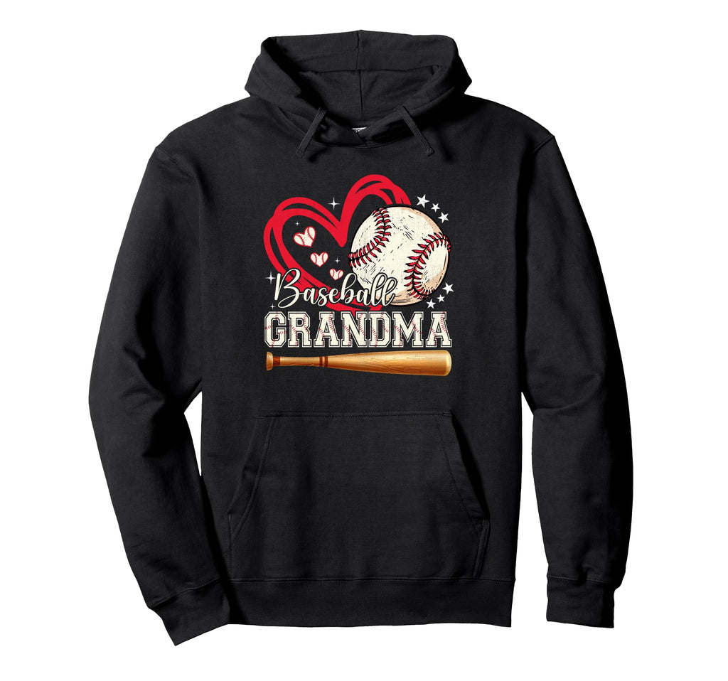 Baseball Grandma Family Matching Baseball Hoodie - Streetwear Style Unisex - T-Shirt, Sweatshirt, Hoodie