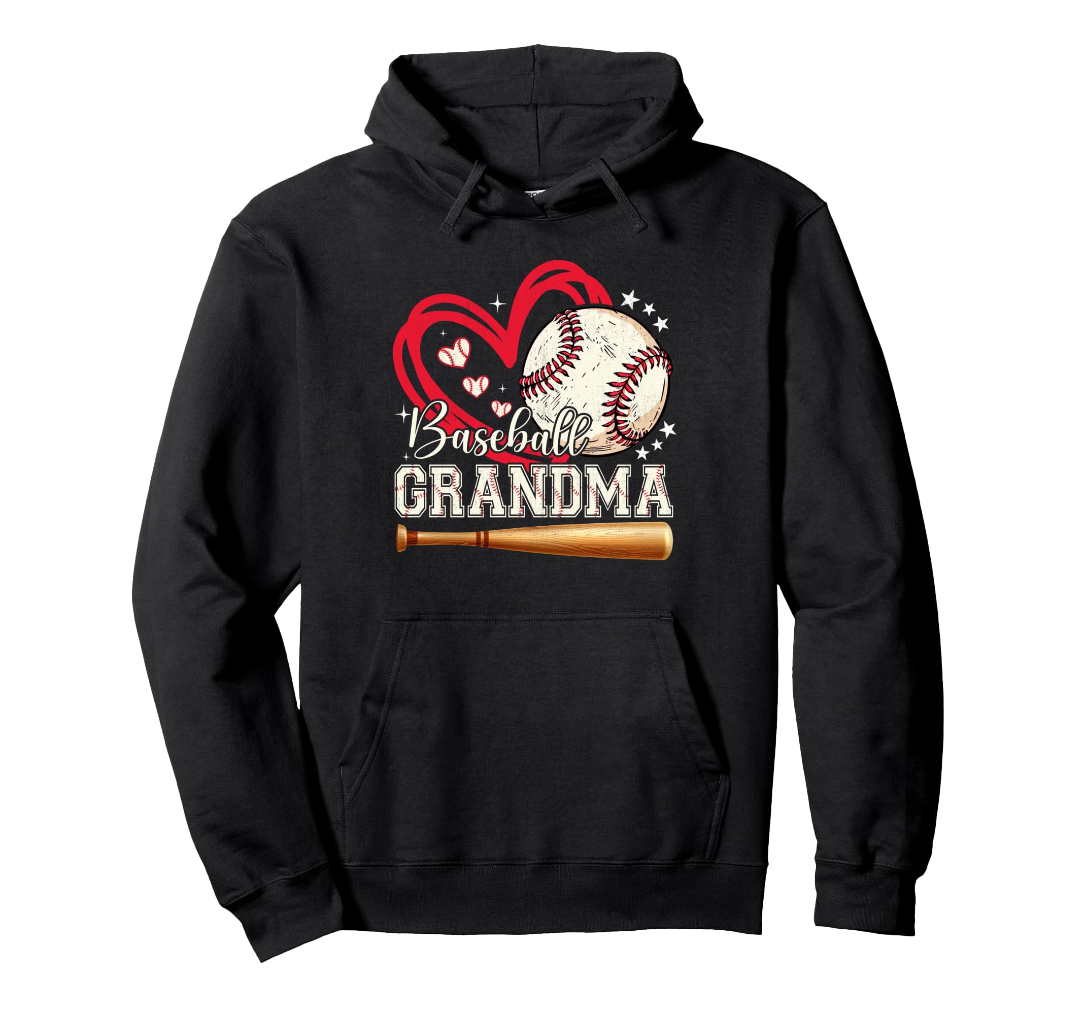 Baseball Grandma Family Matching Baseball Hoodie - Streetwear Style Unisex - T-Shirt, Sweatshirt, Hoodie