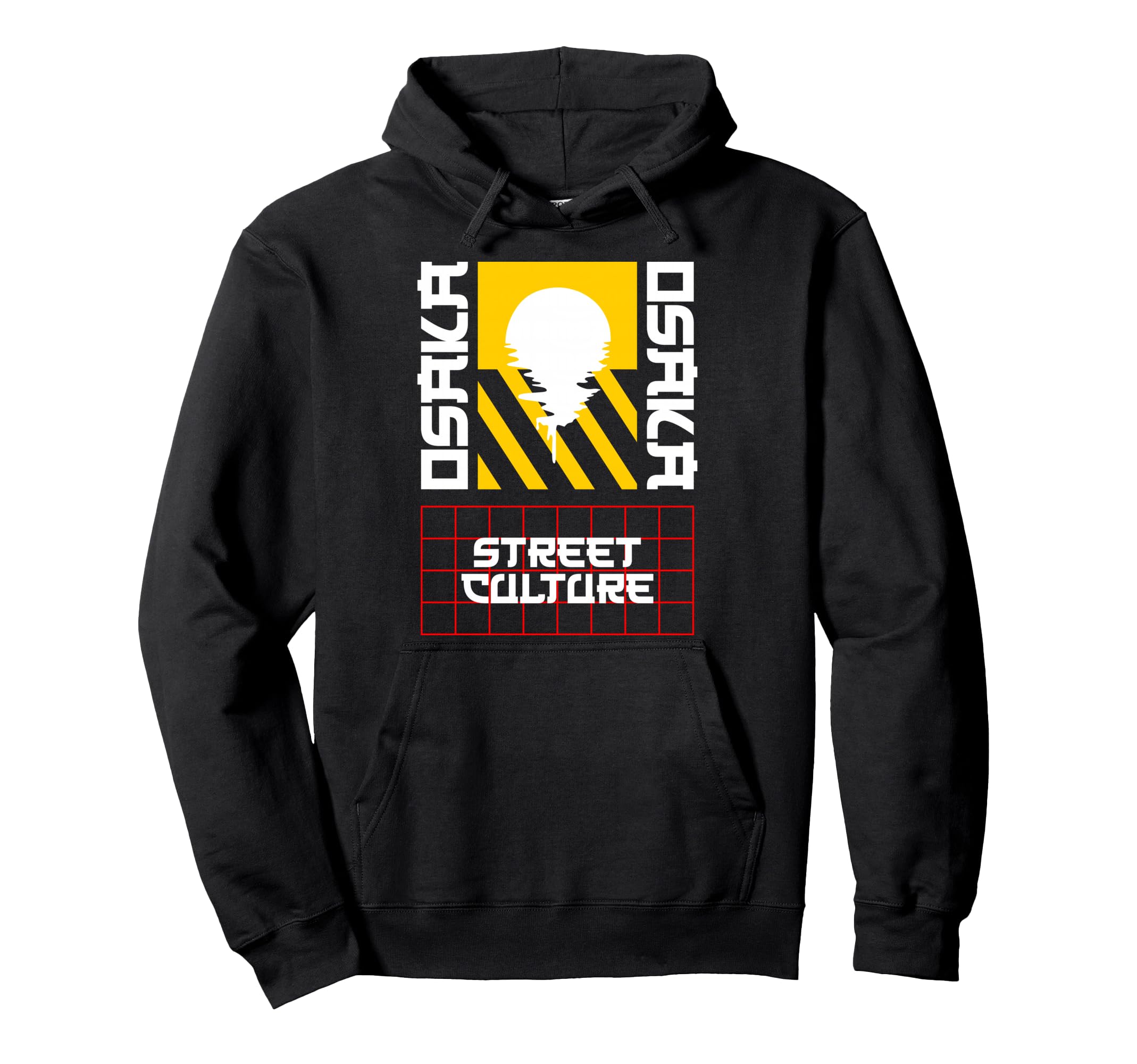 Osaka Street Japan Anime Aesthetic Kawaii Hoodie - Novelty Apparel Unisex - T-Shirt, Sweatshirt, Hoodie