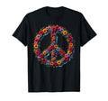60S 70S Flower Power Groovy Love Peace T-Shirt - Novelty Apparel Unisex - T-Shirt, Sweatshirt, Hoodie