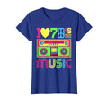 I Love 70S Music 1970S Themed Party 70S T-Shirt - Custom Art Print Unisex - T-Shirt, Sweatshirt, Hoodie