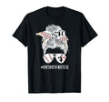 Mom Both Messy Bun Cheerleader T-Shirt - Novelty Apparel for Adults - T-Shirt, Sweatshirt, Hoodie