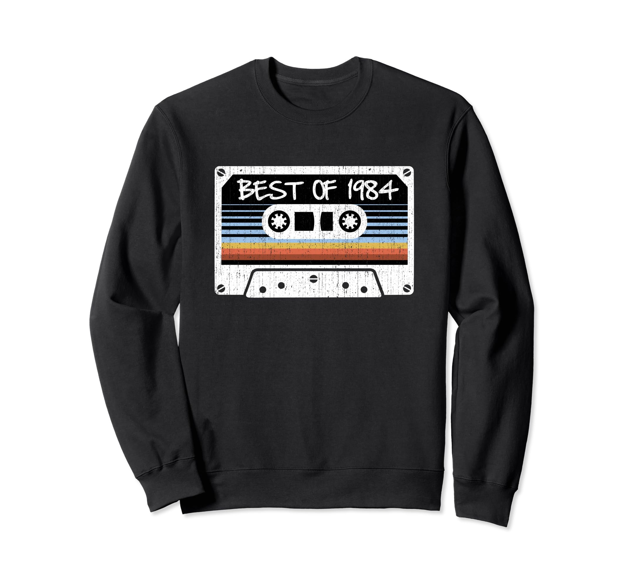 Best 1984 Cassette Tape Sweatshirt - Graphic Print for Adults - T-Shirt, Sweatshirt, Hoodie