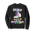Skaters Gonna Skate Funny 70S 80S Sweatshirt - Casual Everyday Wear Unisex - T-Shirt, Sweatshirt, Hoodie