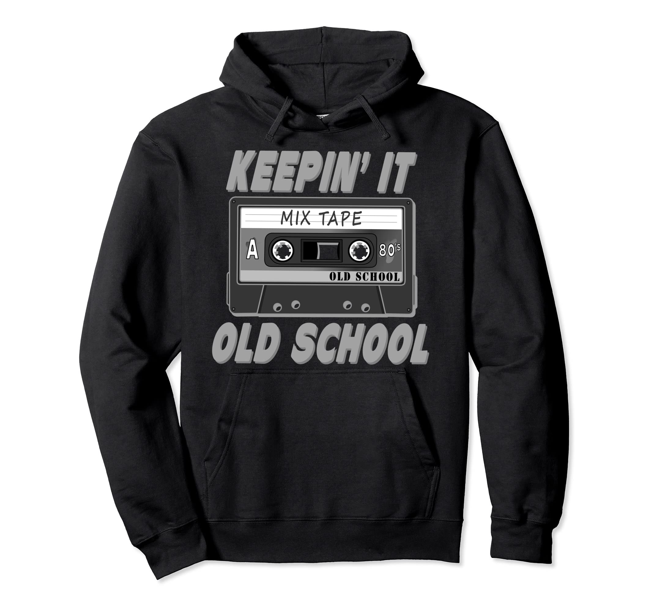 Old School Hip Hop 80S 90S Hoodie - Casual Everyday Wear for Adults - T-Shirt, Sweatshirt, Hoodie