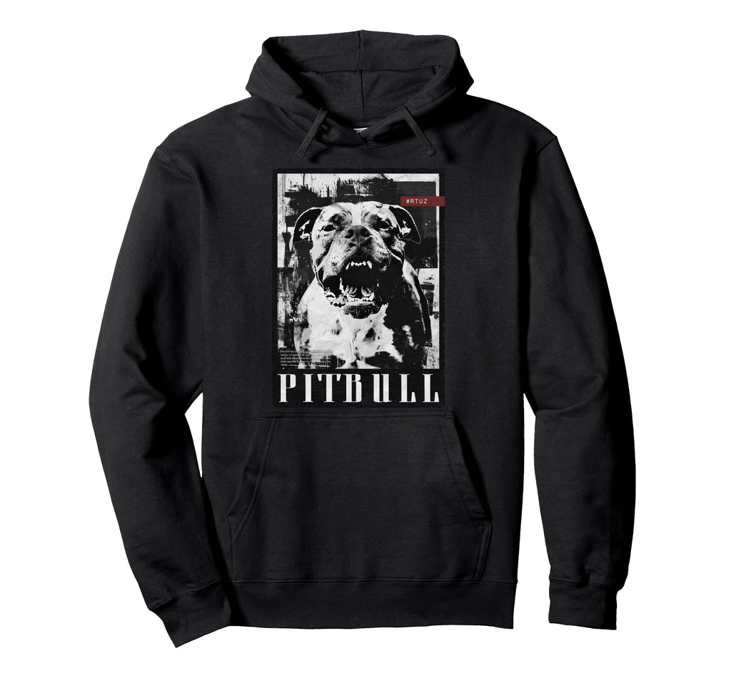 Y2K Streetwear Dog Pit Bull Hoodie - Trendy Graphic Unisex - T-Shirt, Sweatshirt, Hoodie