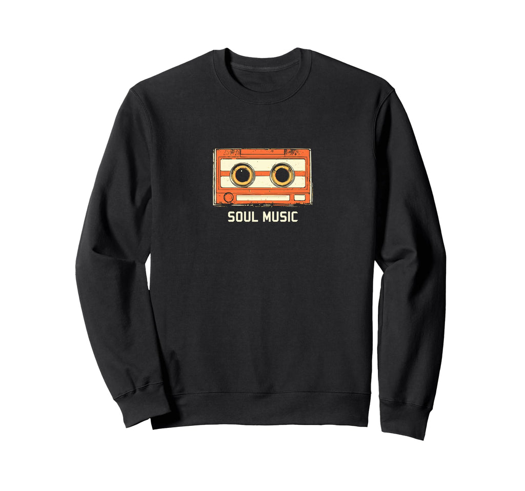 80S Mixtape Cassette Tape Minimalist Sweatshirt - Graphic Print Men Women - T-Shirt, Sweatshirt, Hoodie