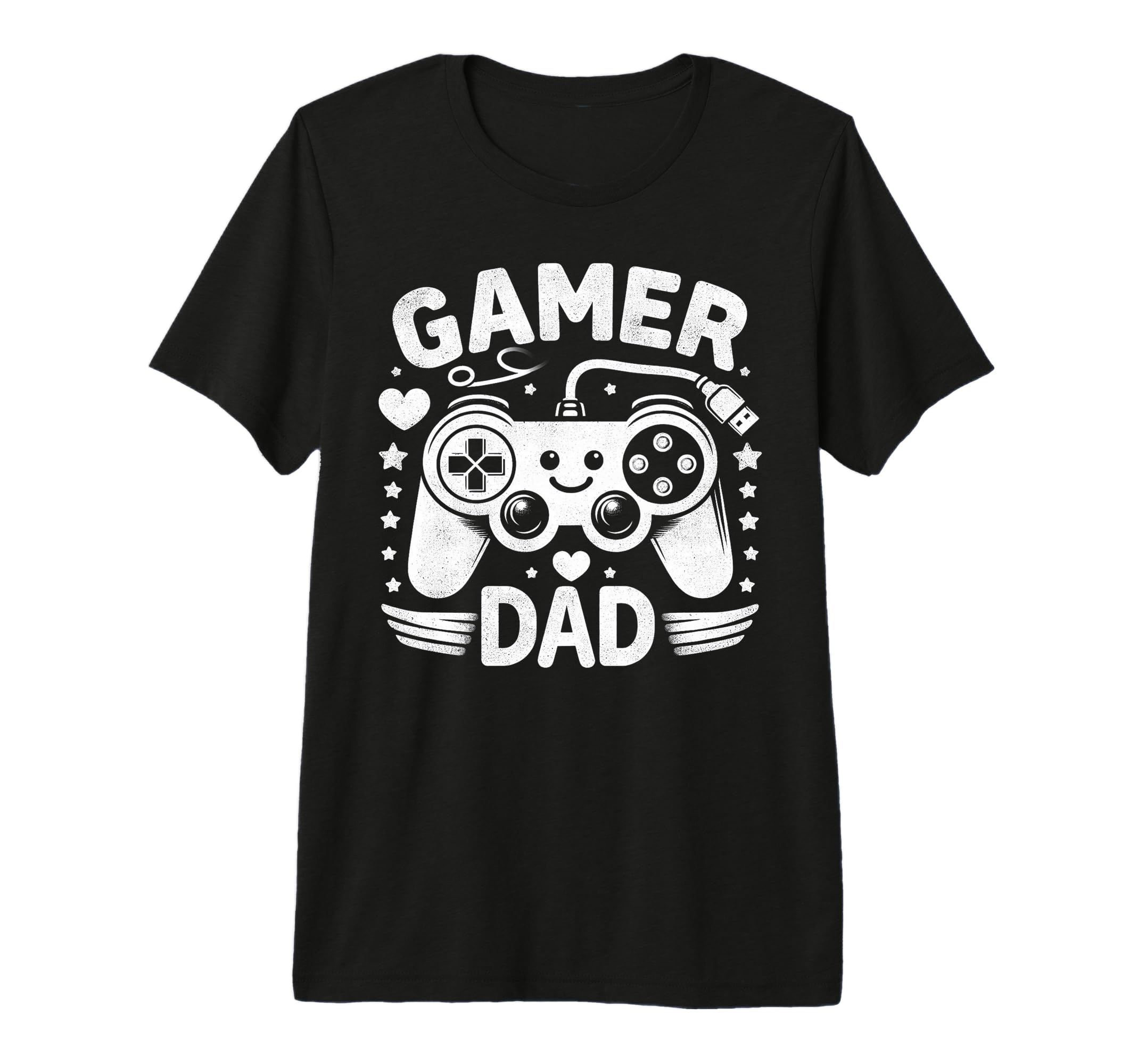 Gamer Dad Game Controller Gaming T-Shirt - Novelty Apparel for Adults - T-Shirt, Sweatshirt, Hoodie