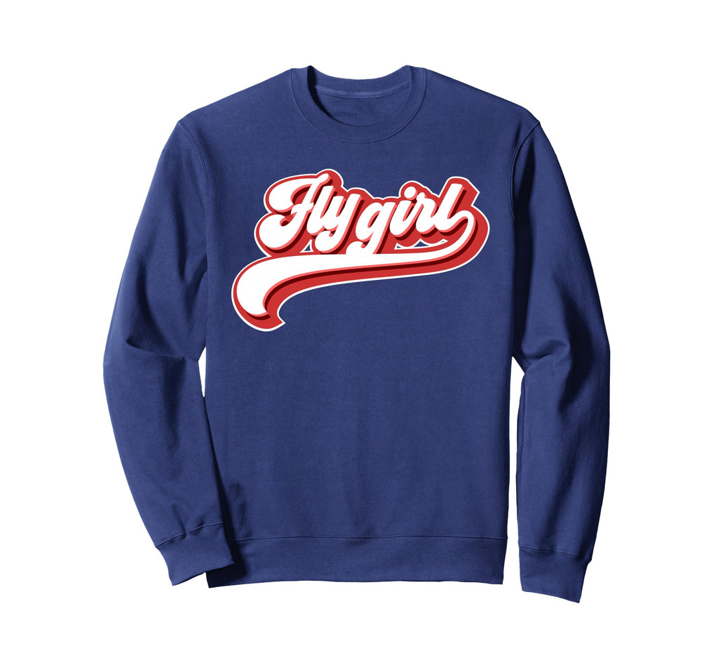 Fly 80S 90S Old School Hip Hop Sweatshirt - Trendy Graphic Men Women - T-Shirt, Sweatshirt, Hoodie