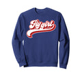 Fly 80S 90S Old School Hip Hop Sweatshirt - Trendy Graphic Men Women - T-Shirt, Sweatshirt, Hoodie