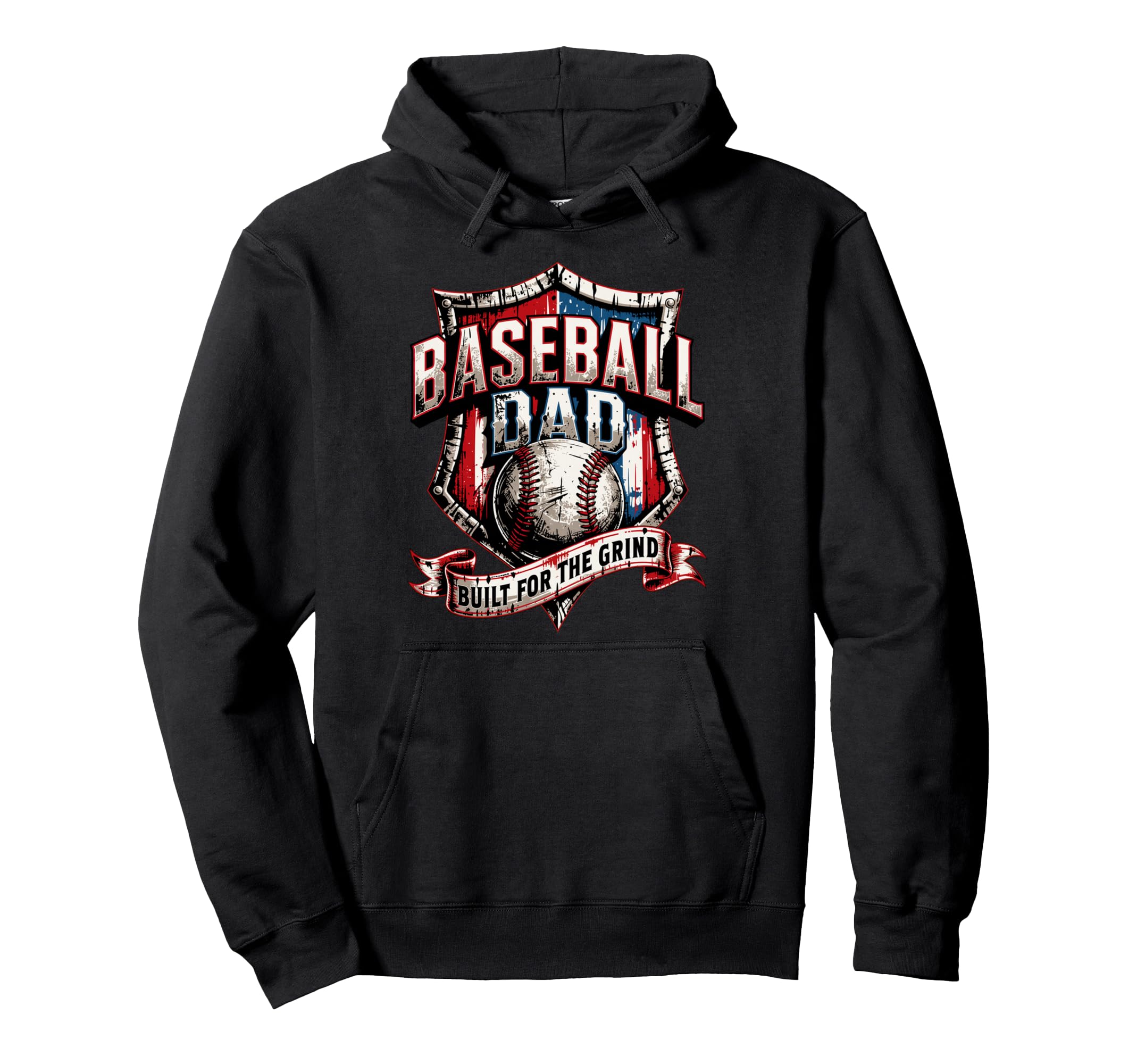 Viral Funny Patriotic Baseball Dad Usa Hoodie - Casual Everyday Wear Unisex - T-Shirt, Sweatshirt, Hoodie