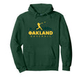 Oakland Baseball Minimalist Baseball Hoodie - Casual Everyday Wear Unisex - T-Shirt, Sweatshirt, Hoodie