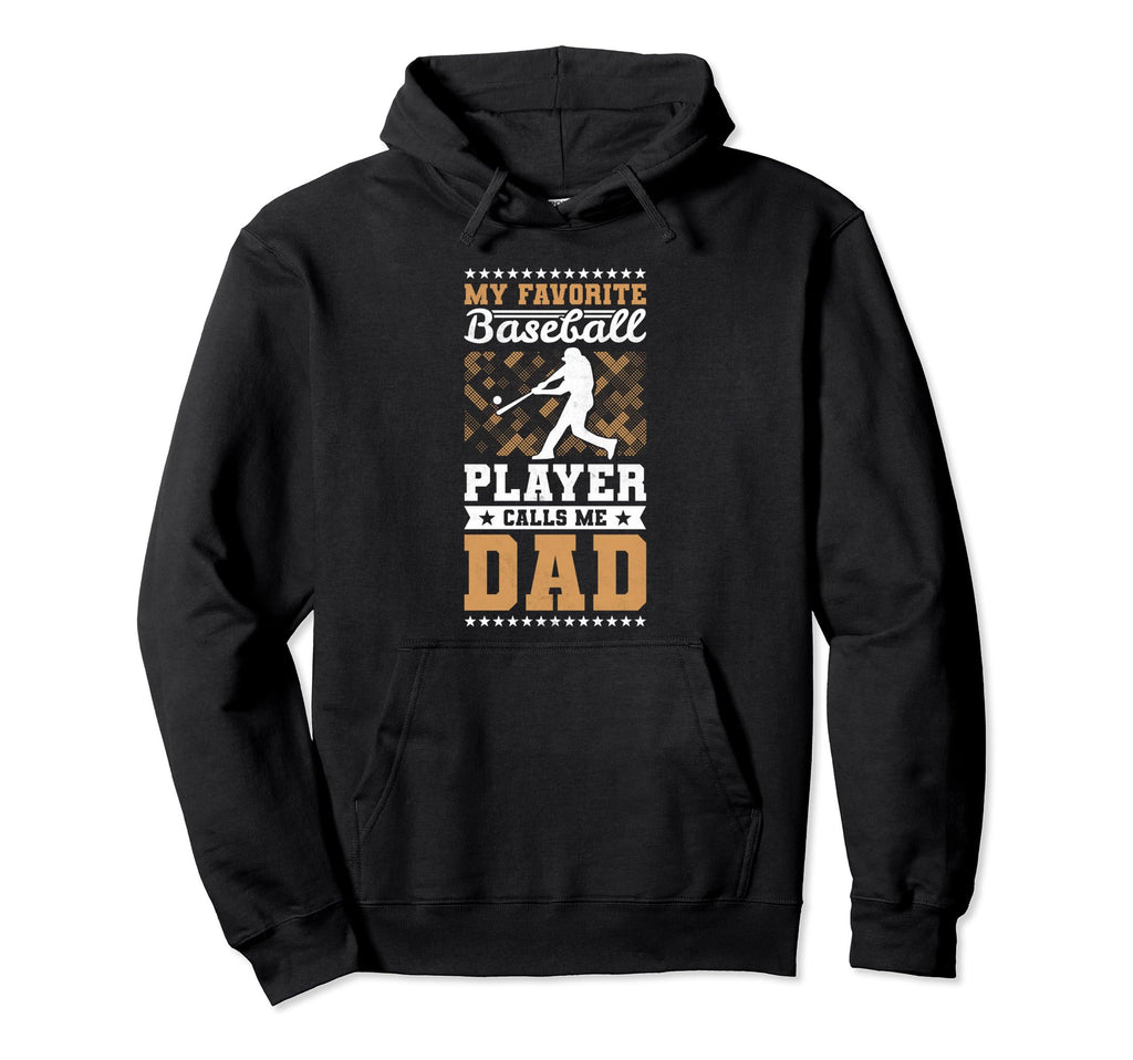 My Favorite Baseball Player Calls Me Hoodie - Minimalist Print Men Women - T-Shirt, Sweatshirt, Hoodie