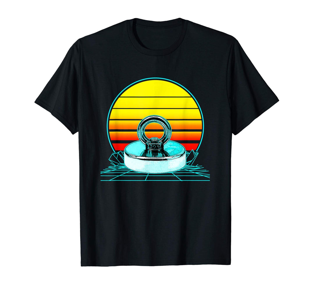 Sunset Magnet Fishing T-Shirt - Novelty Apparel Men Women - T-Shirt, Sweatshirt, Hoodie