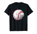 Baseball Ball Game Player Mom Dad Sport T-Shirt - Minimalist Print Unisex - T-Shirt, Sweatshirt, Hoodie