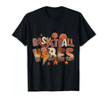 Basketball Game Day Vibes Basketball T-Shirt - Novelty Apparel for Adults - T-Shirt, Sweatshirt, Hoodie
