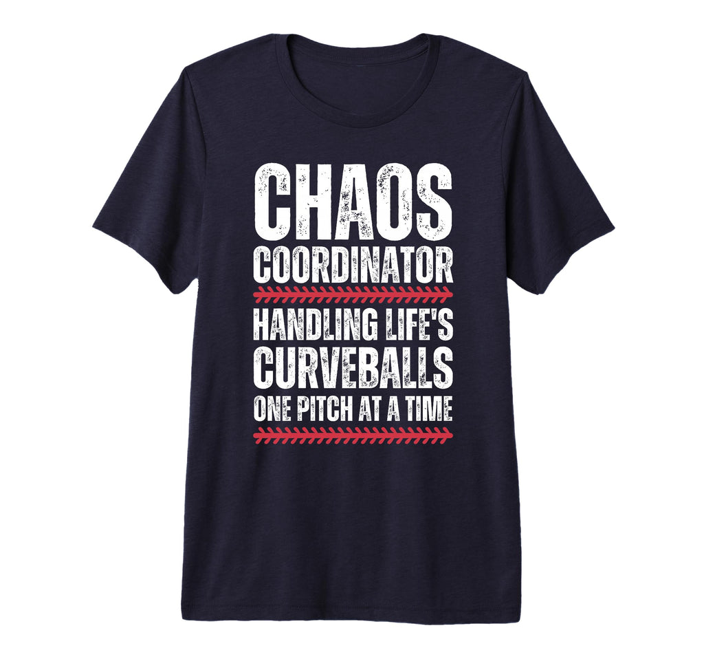Chaos Coordinator Baseball Mom Baseball T-Shirt - Trendy Graphic Men Women - T-Shirt, Sweatshirt, Hoodie