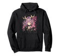 Goth Grunge Demon Anime Waifu Horror Alt Hoodie - Trendy Graphic Men Women - T-Shirt, Sweatshirt, Hoodie
