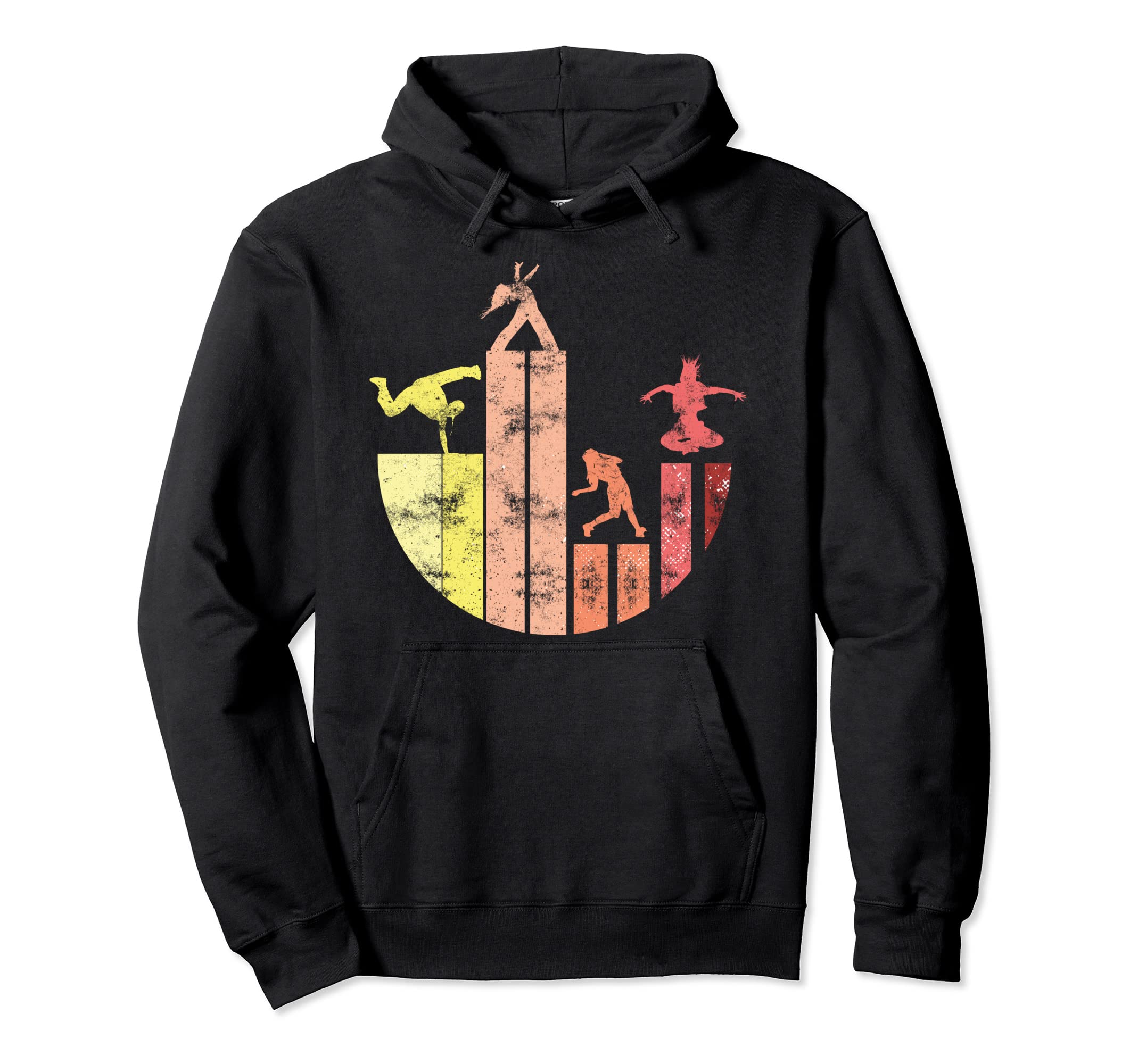 Breakdance Hip Hop Old School Rap Hoodie - Streetwear Style for Adults - T-Shirt, Sweatshirt, Hoodie