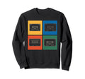 80S Music Lover Mixtape 1980S Pop Sweatshirt - Graphic Print for Adults - T-Shirt, Sweatshirt, Hoodie